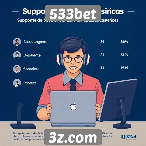 Avaliação do suporte ao cliente da 533bet